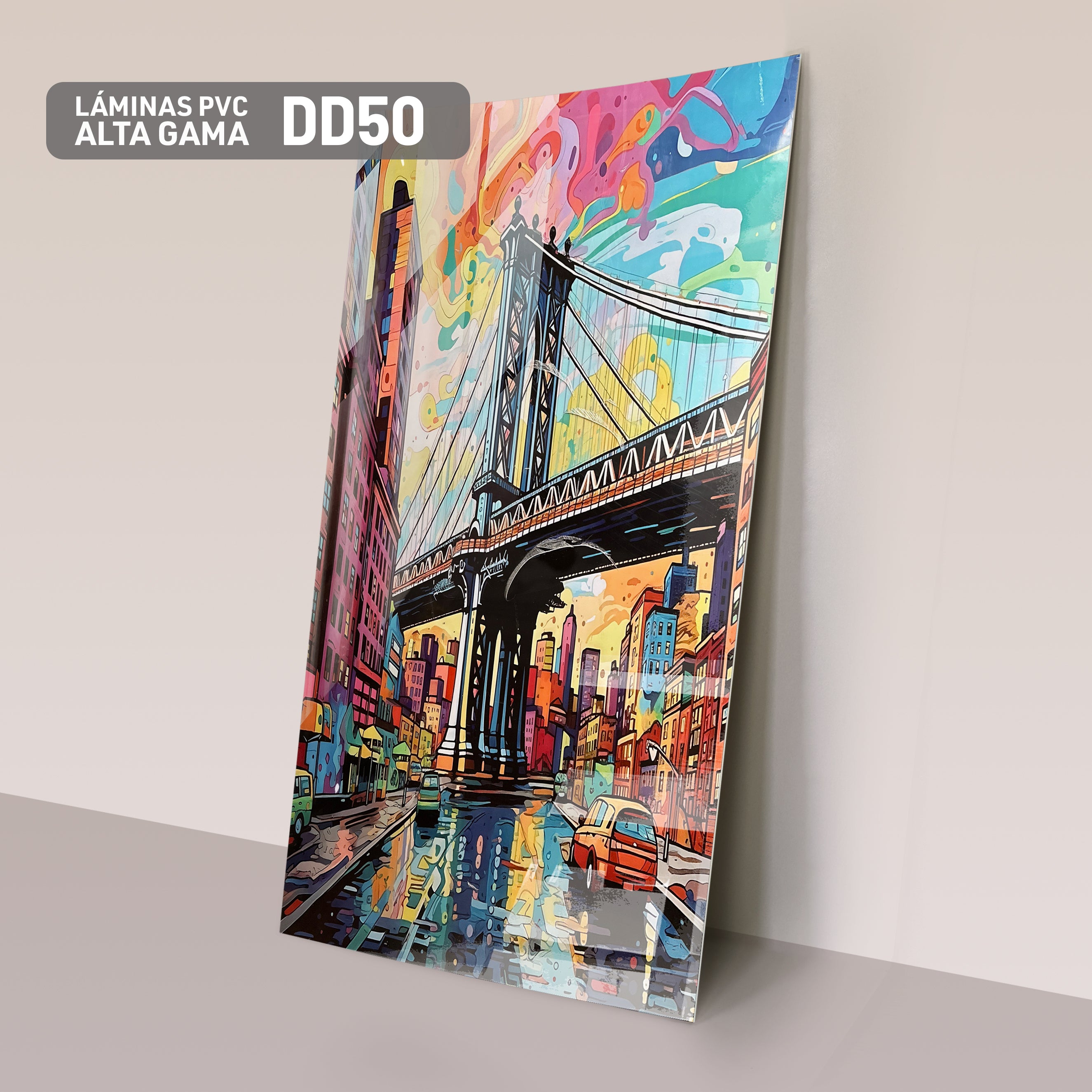 Láminas PVC de Figura DD50