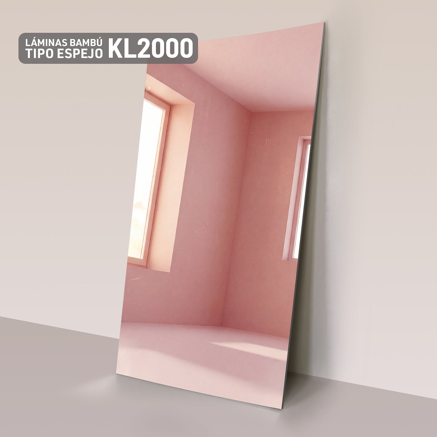 Lámina Bambú Tipo Espejo KL2000