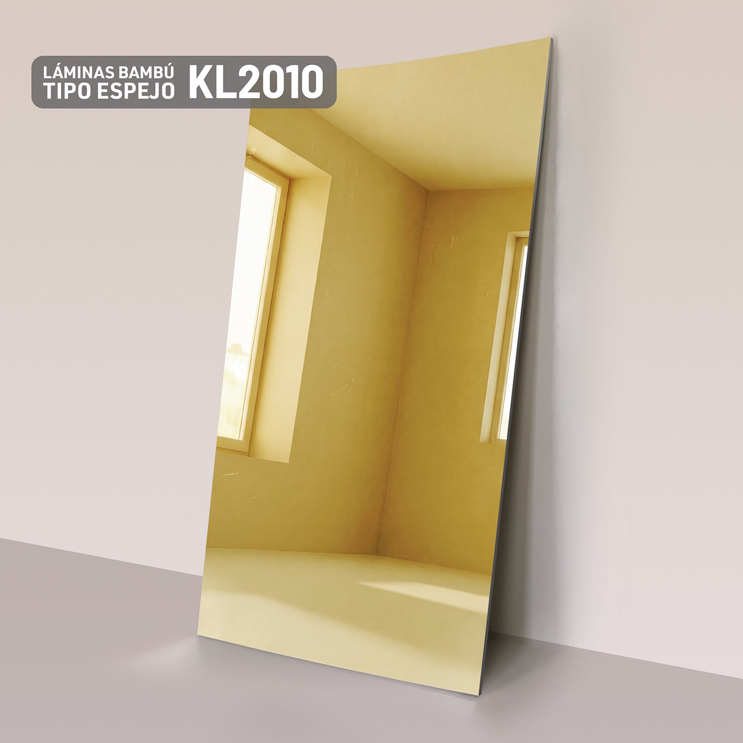 Lámina Bambú Tipo Espejo KL2010