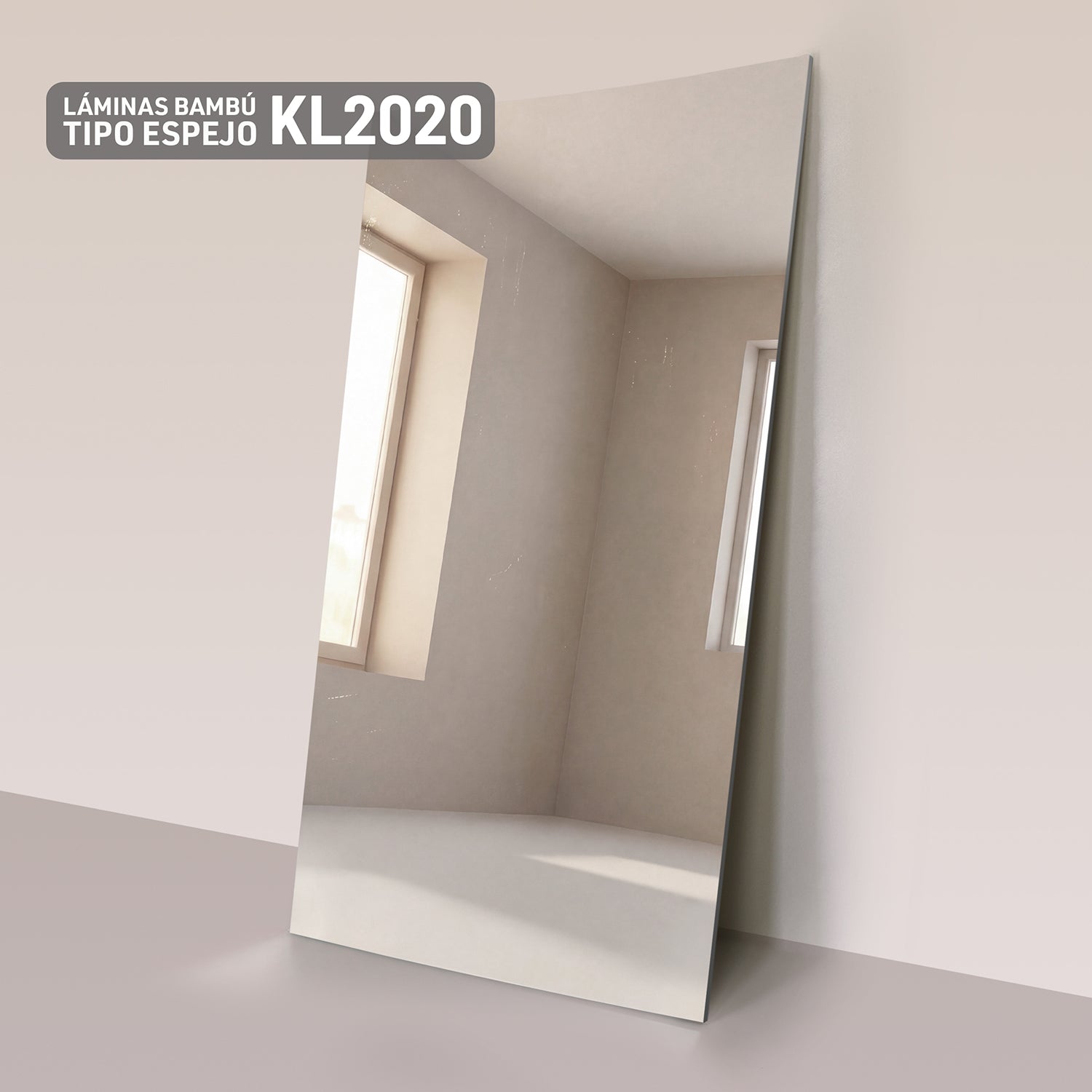 Lámina Bambú Tipo Espejo KL2020