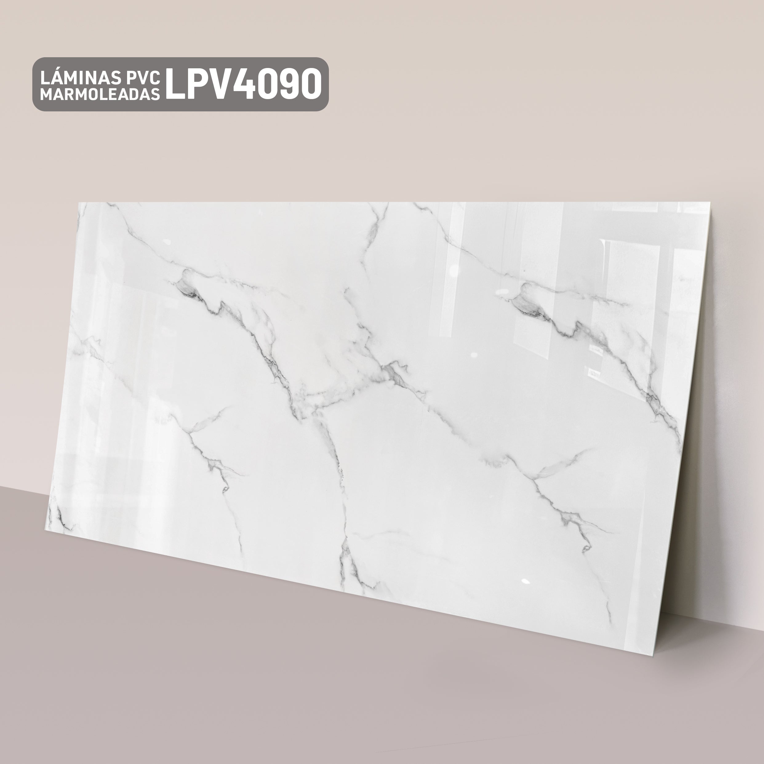 Lámina PVC Mármol LPV4090