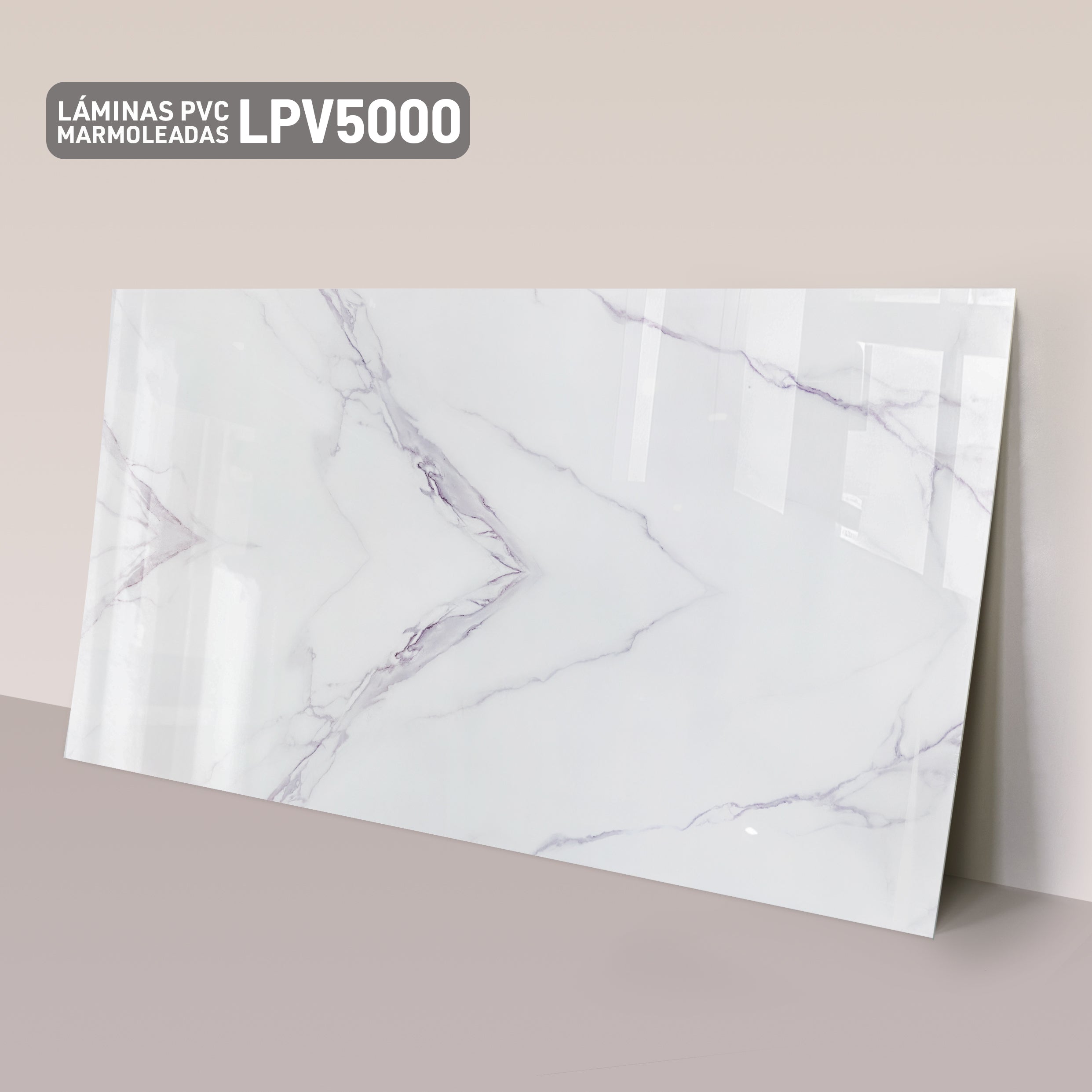 Lámina PVC Mármol LPV5000