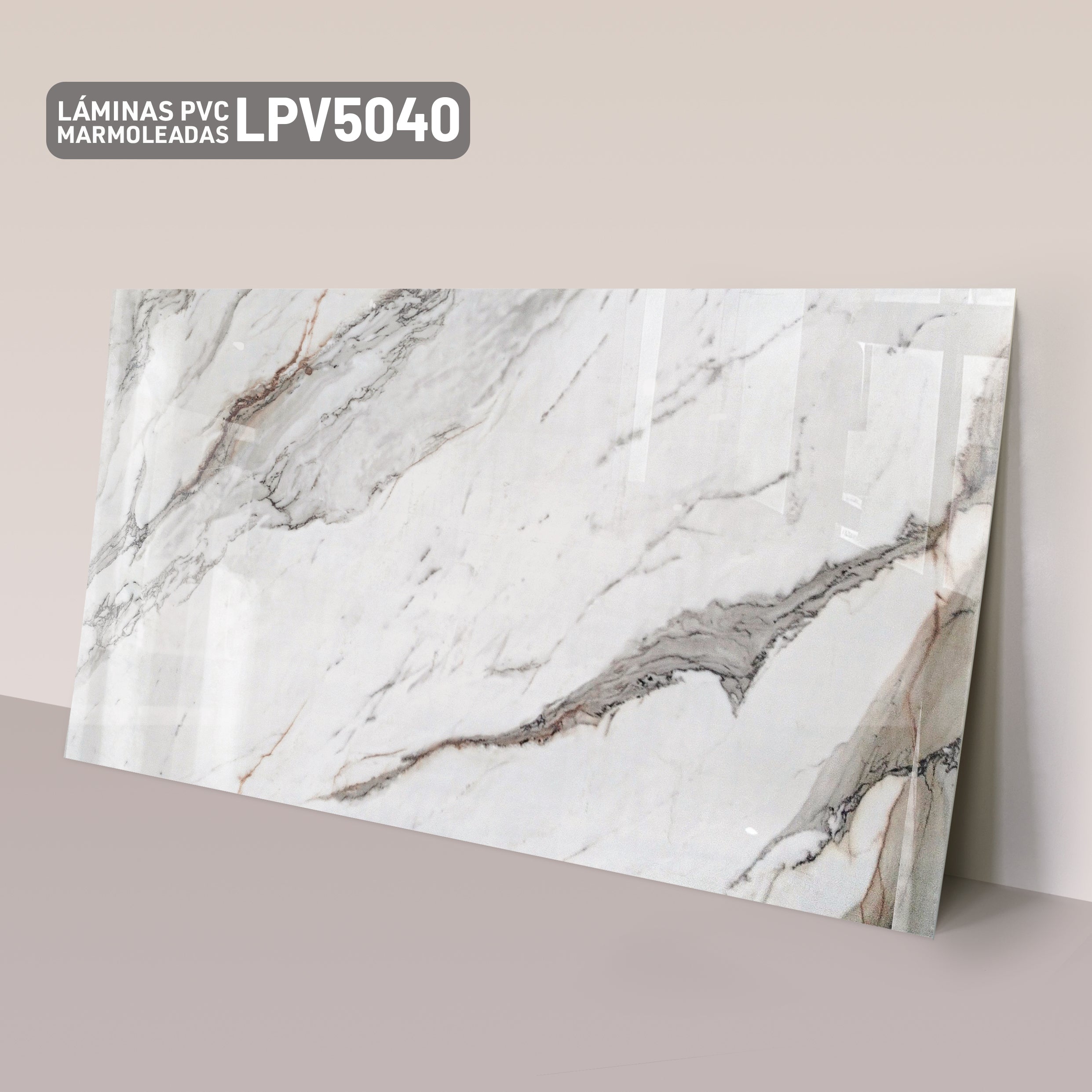 Lámina PVC Mármol LPV5040