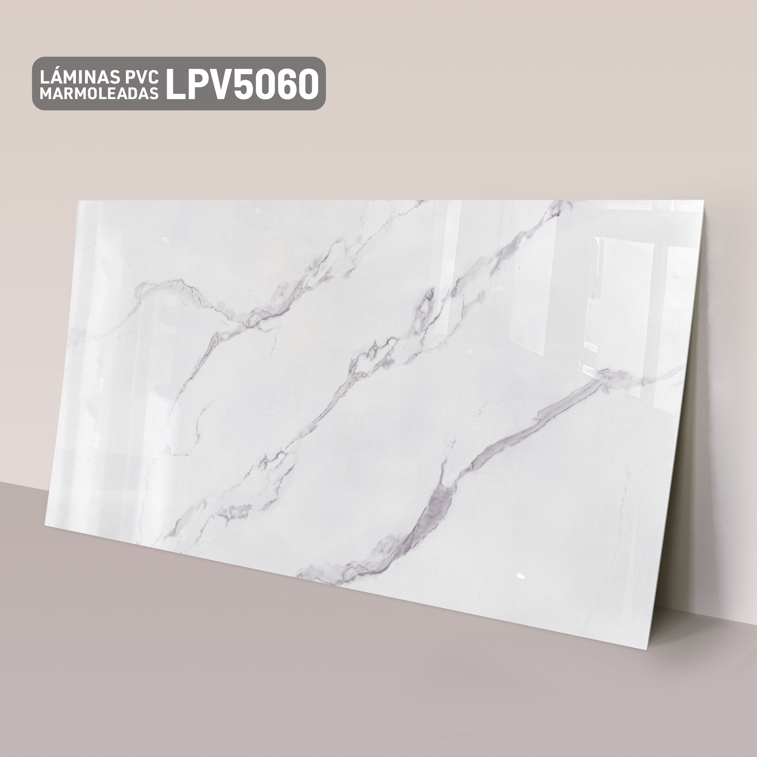 Lámina PVC Mármol LPV5060