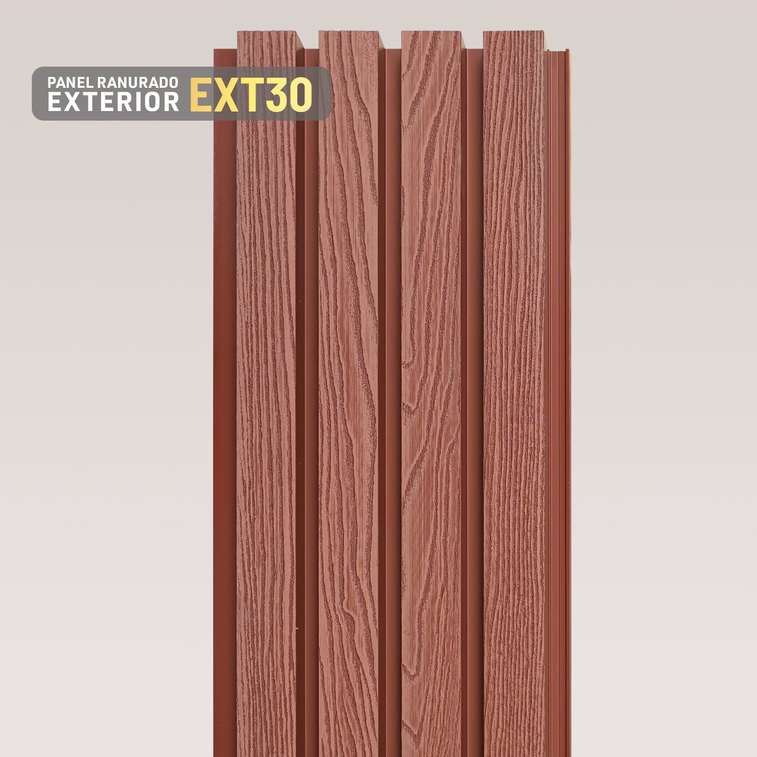 PANEL RANURADO DE EXTERIOR EXT30