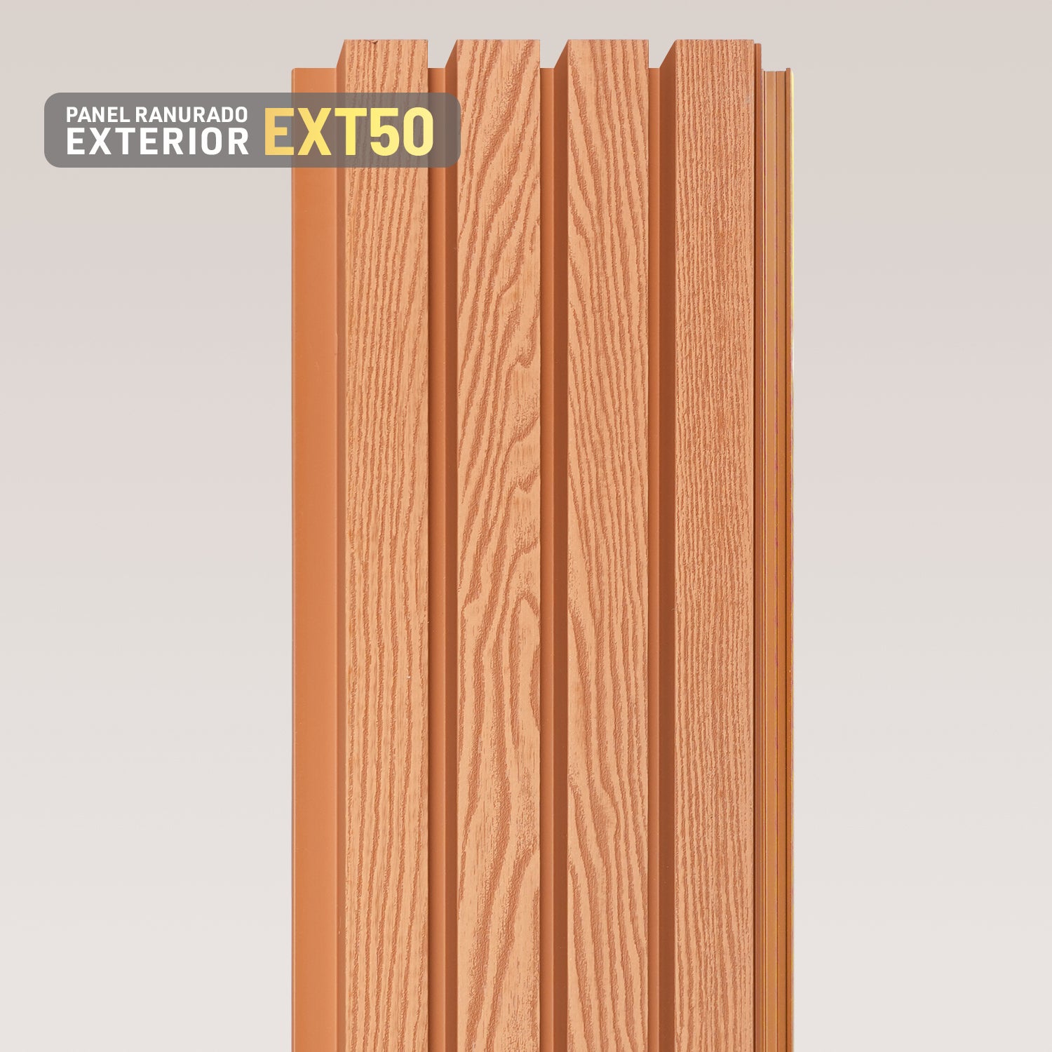 PANEL RANURADO DE EXTERIOR EXT50