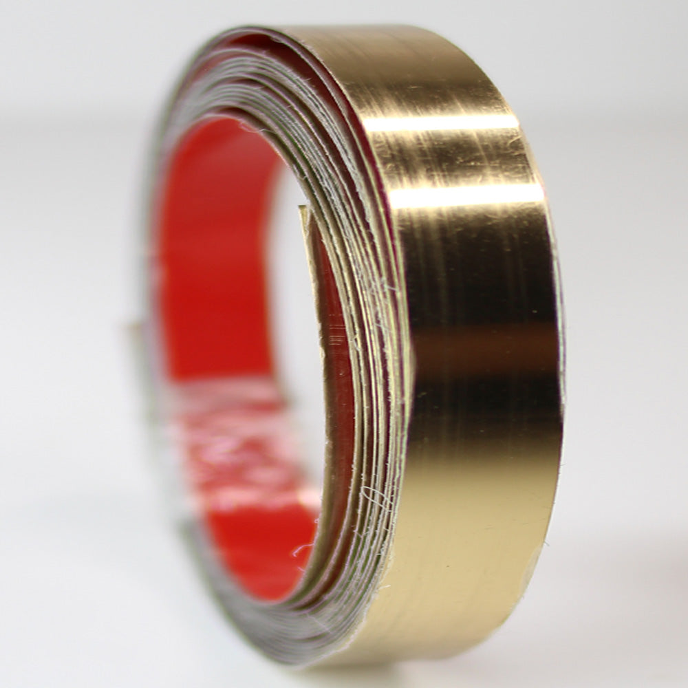 Cinta decorativa Adhesiva Dorado 2,5 cm TD25-01