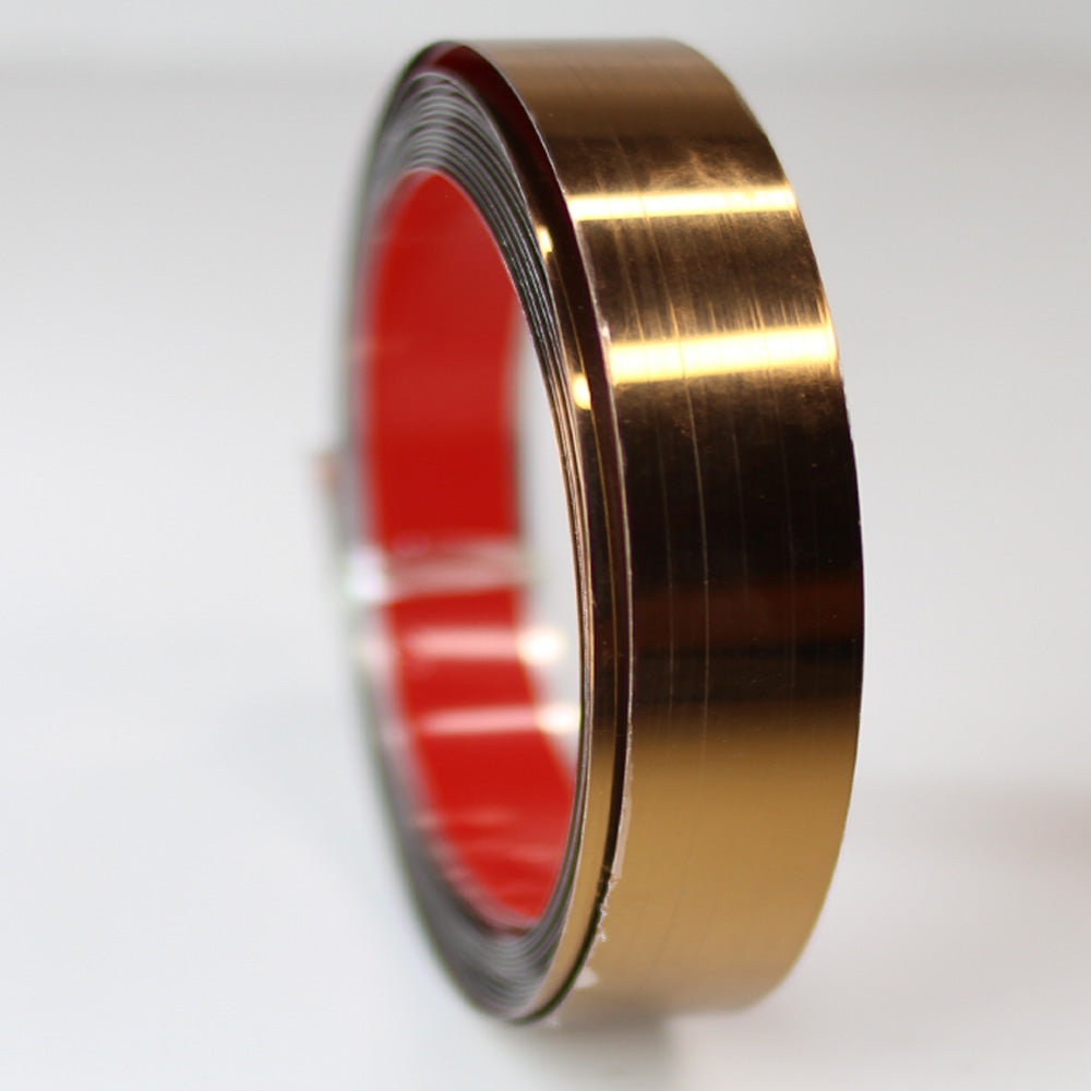 Cinta decorativa Adhesiva Bronce 2,5 cm TD25-04