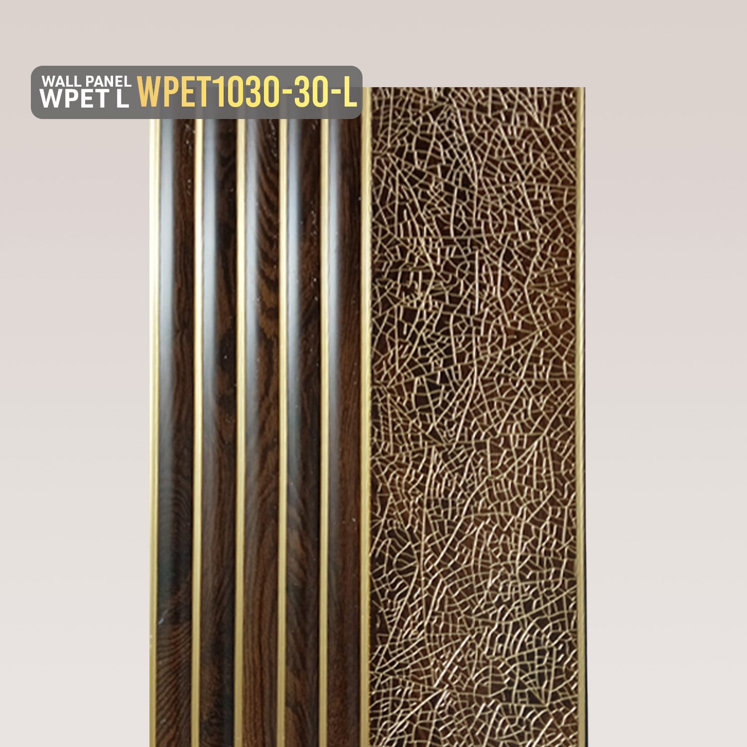 Panel Ranurado WPET1030-30-L