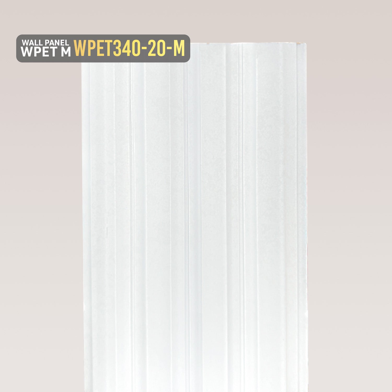 Panel Ranurado WPET340-20-M
