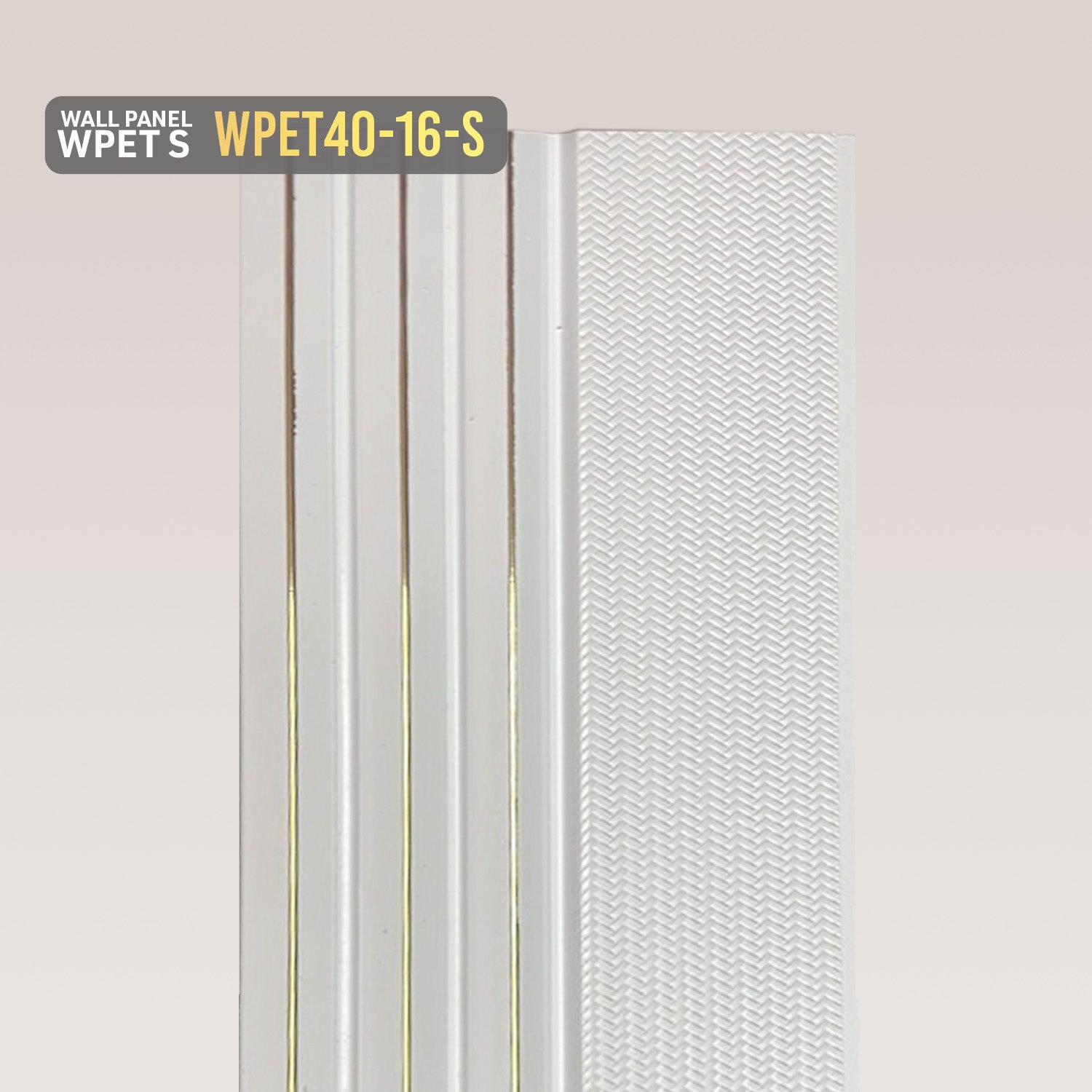 Panel Ranurado WPET40-16-S