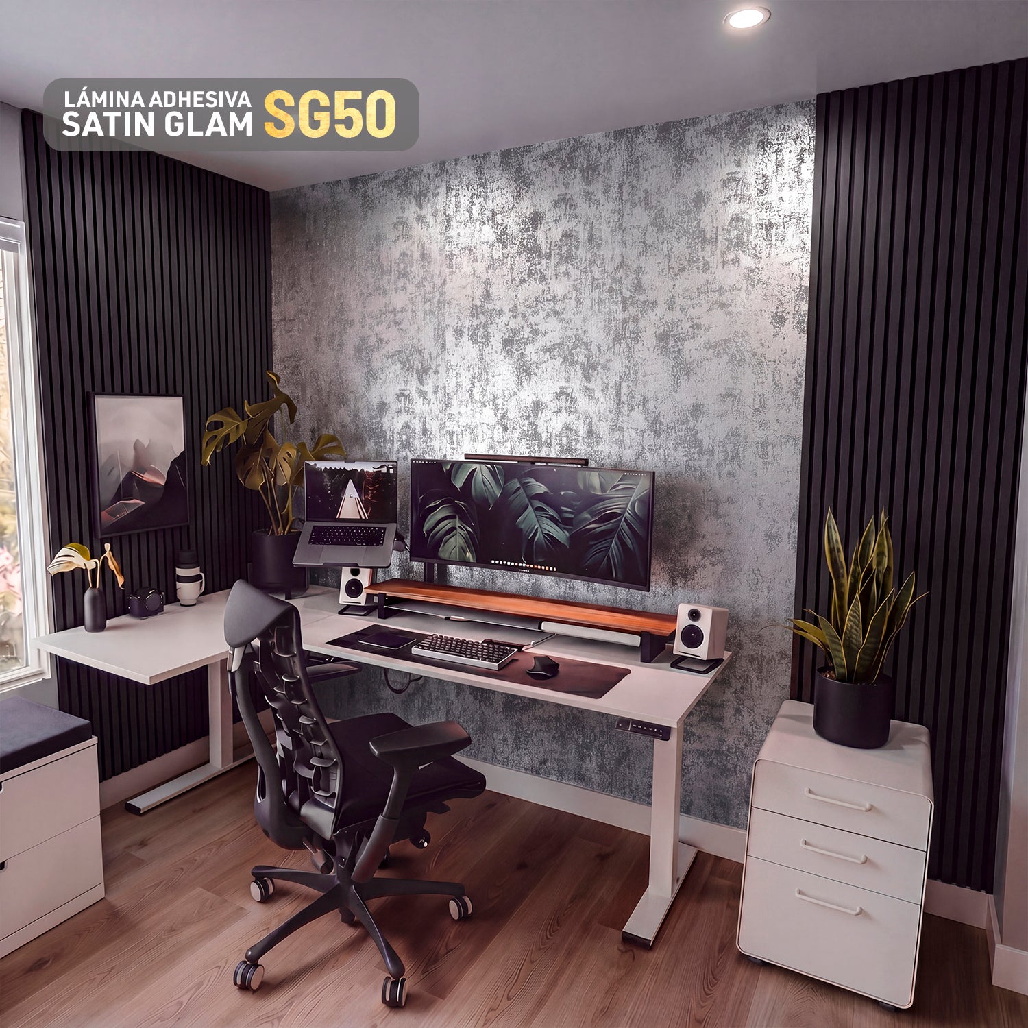 Lámina Adhesivas Satin Glam SG50