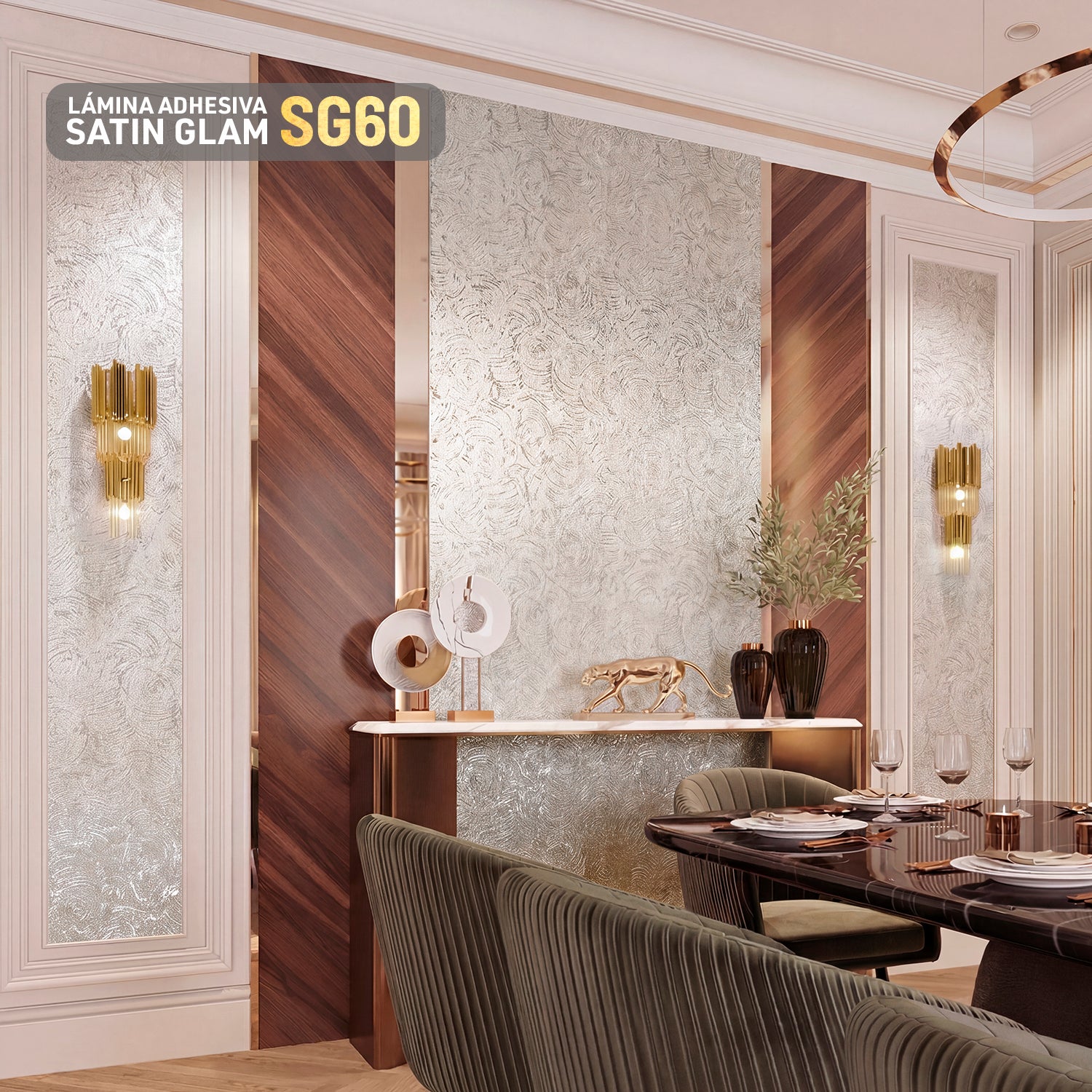 Lámina Adhesivas Satin Glam SG60