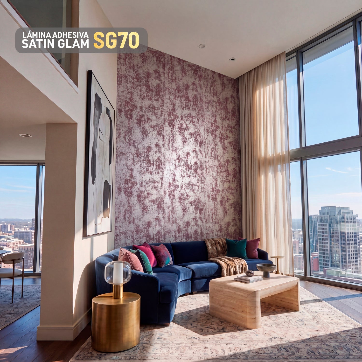 Lámina Adhesivas Satin Glam SG70
