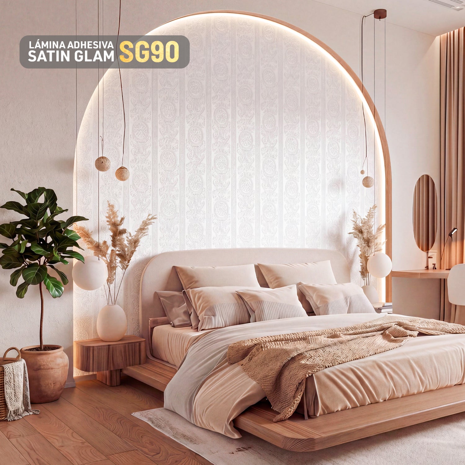 Lámina Adhesivas Satin Glam SG90
