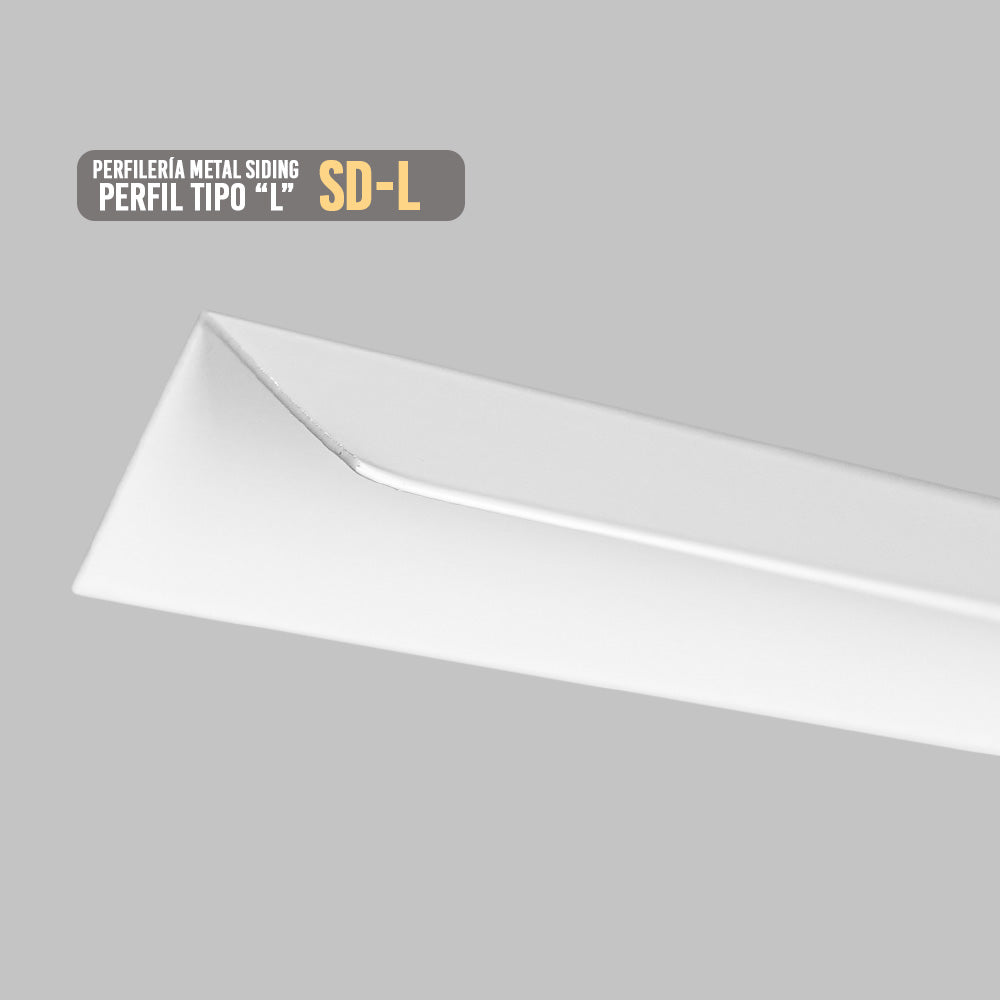 PERFILERÍA METAL SIDING TIPO L